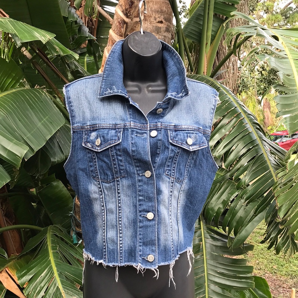 Gap denim vest